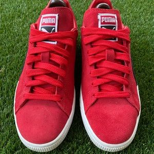 Puma suede black /Red